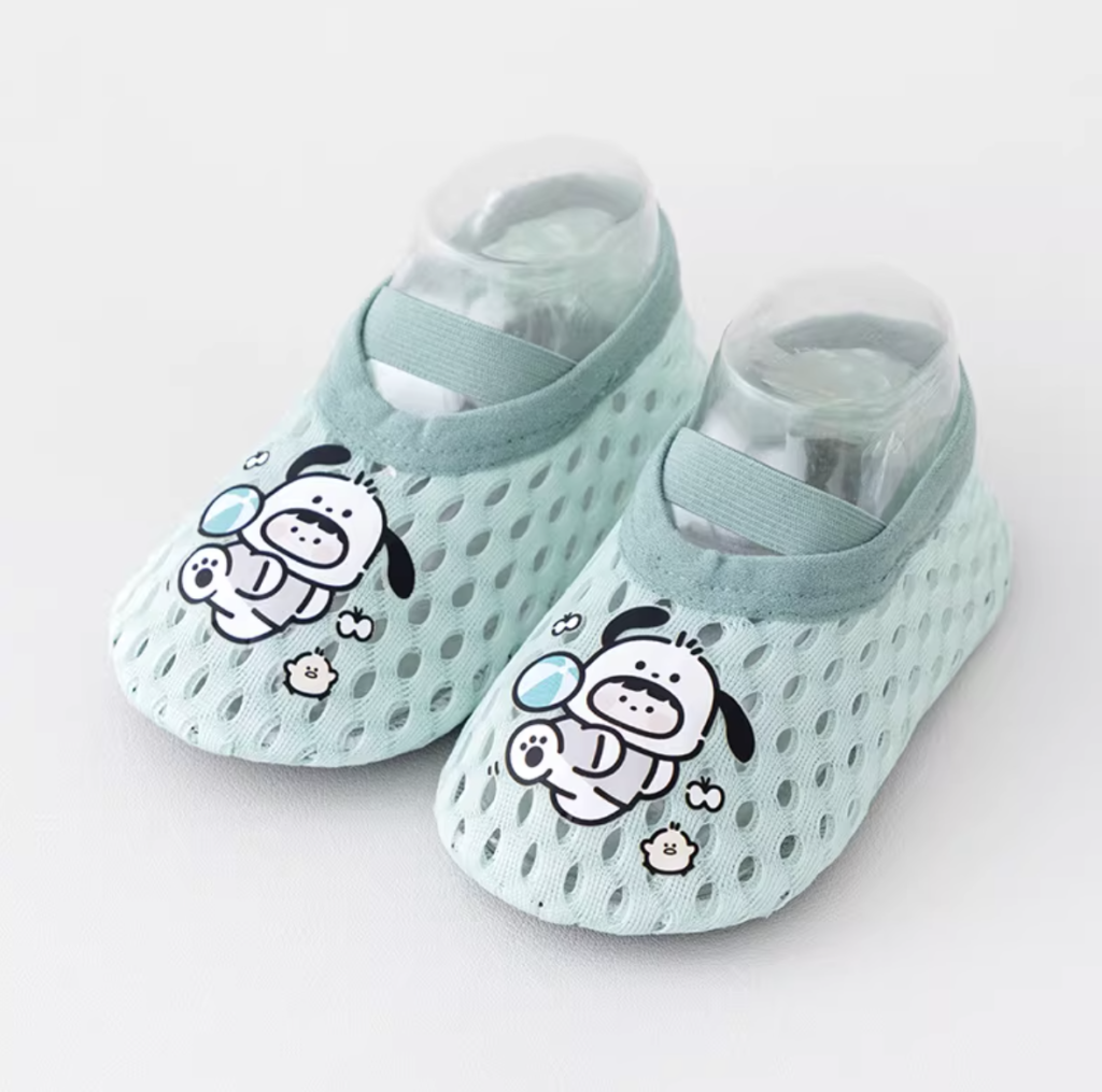 Class A Anti-Slip Baby Floor Socks - Mesh Toddler Socks with Grips